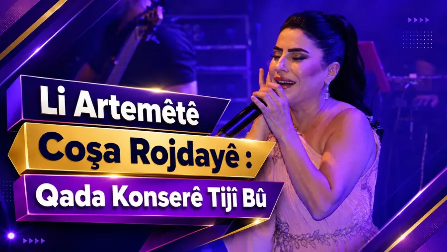 Li Edremîtê coşa Rojdayê: Qada konserê tije bû çû