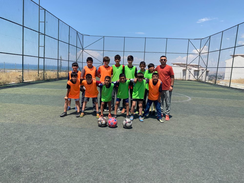 Belediyemiz yaz spor okullarına yoğun ilgi