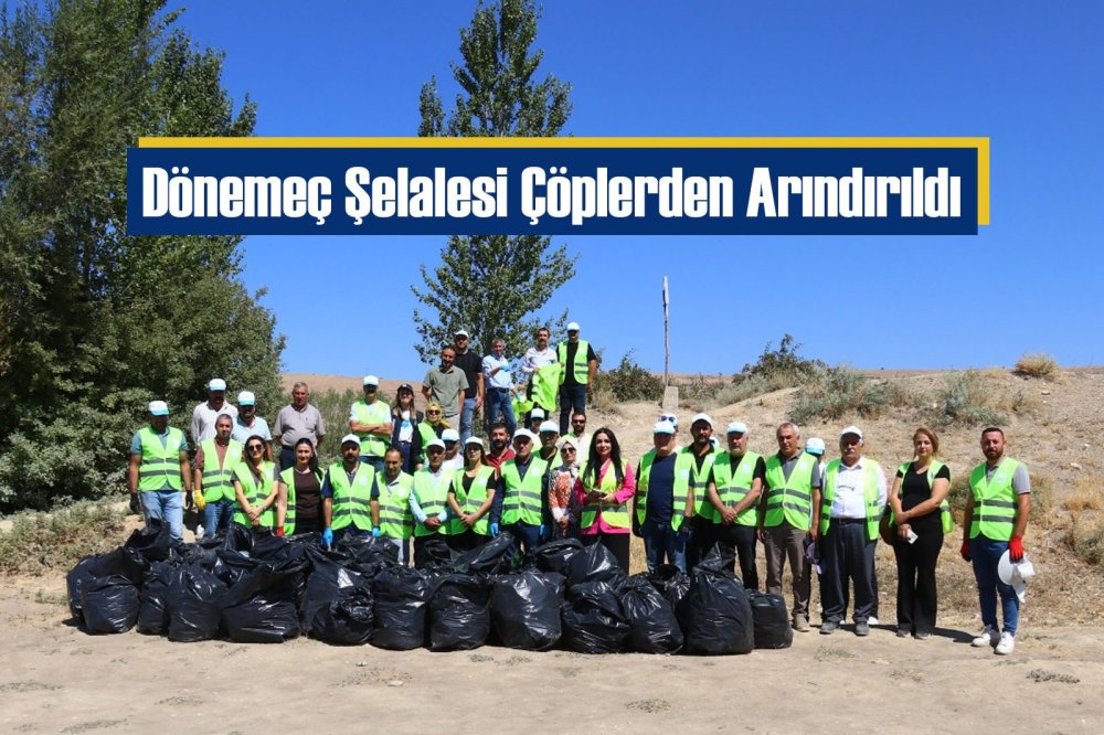 Dönemeç (Engil)  Şelalesi el birliğiyle temizlendi