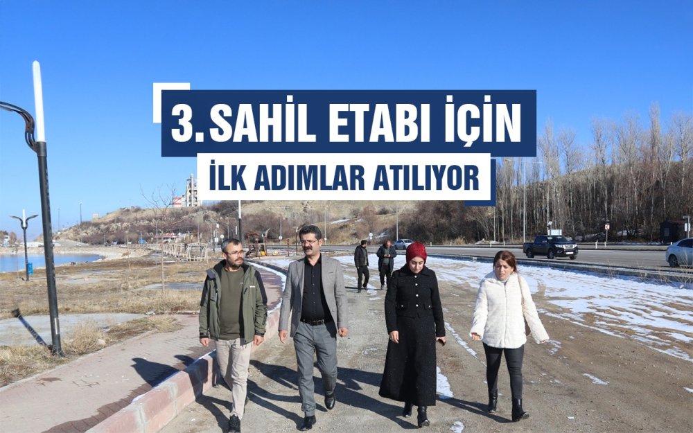 Eşbaşkanlar Koç ve Komi,  yeni sahil etabının hayata geçirileceği alanı ziyaret etti