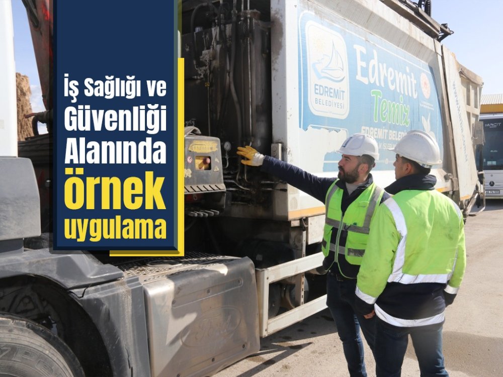 İş Sağlığı ve Güvenliği alanında örnek uygulama