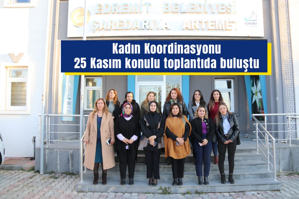 Kadın Koordinasyonu 25 Kasım konulu toplantıda buluştu