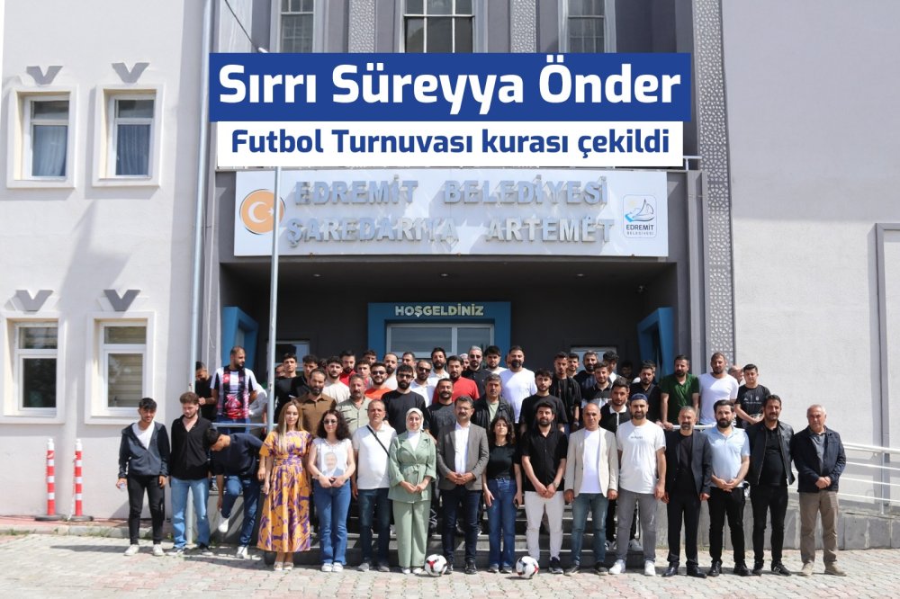 Sırrı Süreyya Önder Futbol Turnuvası’nın eşleşmeleri belli oldu