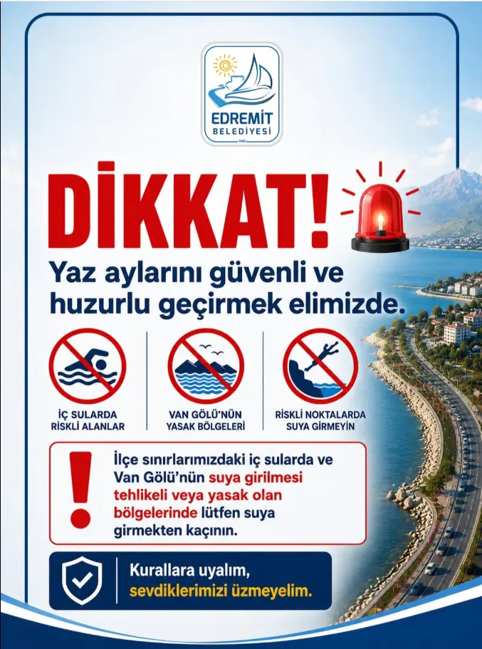 Suda Boğulma Olaylarına Karşı Alınan Tedbirler